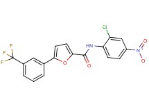 N-(2-chloro-4-nitrophenyl)-5-[3-(trifluoromethyl)phenyl]-2-furamide