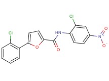 N-(2-chloro-4-nitrophenyl)-5-(2-chlorophenyl)-2-furamide