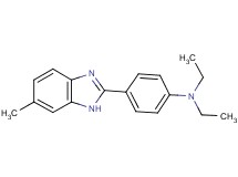 N,N-diethyl-4-(6-methyl-1H-benzimidazol-2-yl)aniline