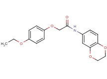 N-(2,3-dihydro-1,4-benzodioxin-6-yl)-2-(4-ethoxyphenoxy)acetamide