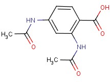 2,4-bis(acetylamino)benzoic acid