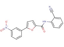 N-(2-cyanophenyl)-5-(3-nitrophenyl)-2-furamide
