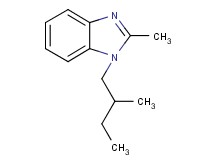 2-methyl-1-(2-methylbutyl)-1H-benzimidazole