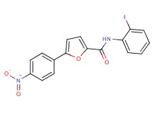 N-(2-iodophenyl)-5-(4-nitrophenyl)-2-furamide