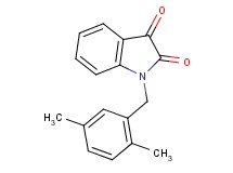 1-(2,5-dimethylbenzyl)-1H-indole-2,3-dione