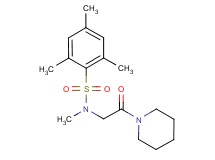 2,4,6,N-Tetramethyl-N-(2-oxo-2-piperidin-1-yl-ethyl)-benzenesulfonamide