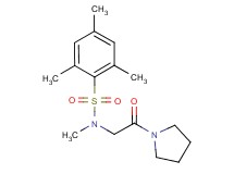 2,4,6,N-Tetramethyl-N-(2-oxo-2-pyrrolidin-1-yl-ethyl)-benzenesulfonamide