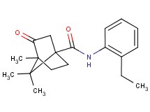 N-(2-ethylphenyl)-4,7,7-trimethyl-3-oxobicyclo[2.2.1]heptane-1-carboxamide