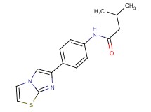 N-(4-imidazo[2,1-b][1,3]thiazol-6-ylphenyl)-3-methylbutanamide