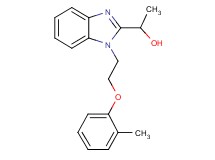 1-{1-[2-(2-methylphenoxy)ethyl]-1H-benzimidazol-2-yl}ethanol