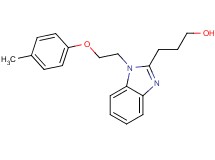 3-{1-[2-(4-methylphenoxy)ethyl]-1H-benzimidazol-2-yl}-1-propanol