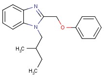 1-(2-methylbutyl)-2-(phenoxymethyl)-1H-benzimidazole