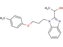1-{1-[3-(4-methylphenoxy)propyl]-1H-benzimidazol-2-yl}ethanol