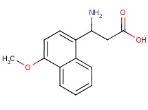 3-amino-3-(4-methoxy-1-naphthyl)propanoic acid