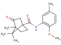 N-(2-methoxy-5-methylphenyl)-4,7,7-trimethyl-3-oxobicyclo[2.2.1]heptane-1-carboxamide