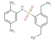 N-(2,5-dimethylphenyl)-2,5-diethylbenzenesulfonamide