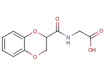N-(2,3-dihydro-1,4-benzodioxin-2-ylcarbonyl)glycine