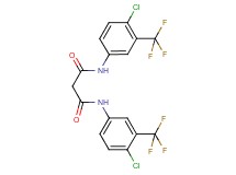 N,N'-bis[4-chloro-3-(trifluoromethyl)phenyl]malonamide