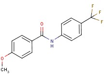 4-methoxy-N-[4-(trifluoromethyl)phenyl]benzamide