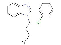 1-butyl-2-(2-chlorophenyl)-1H-benzimidazole