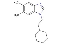1-(2-cyclohexylethyl)-5,6-dimethyl-1H-benzimidazole