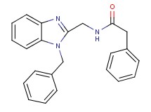 N-[(1-benzyl-1H-benzimidazol-2-yl)methyl]-2-phenylacetamide