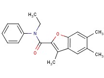 N-ethyl-3,5,6-trimethyl-N-phenyl-1-benzofuran-2-carboxamide