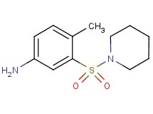 4-methyl-3-(1-piperidinylsulfonyl)aniline