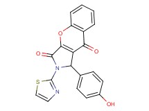 1-(4-hydroxyphenyl)-2-(1,3-thiazol-2-yl)-1,2-dihydrochromeno[2,3-c]pyrrole-3,9-dione