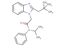2-[2-(2,2-dimethylpropyl)-1H-benzimidazol-1-yl]-N-isopropyl-N-phenylacetamide