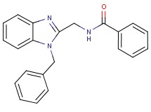 N-[(1-benzyl-1H-benzimidazol-2-yl)methyl]benzamide