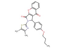1-(4-butoxyphenyl)-2-(4,5-dimethyl-1,3-thiazol-2-yl)-1,2-dihydrochromeno[2,3-c]pyrrole-3,9-dione