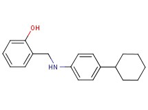 2-{[(4-cyclohexylphenyl)amino]methyl}phenol
