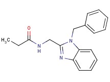 N-[(1-benzyl-1H-benzimidazol-2-yl)methyl]propanamide