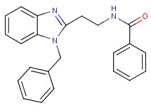 N-[2-(1-benzyl-1H-benzimidazol-2-yl)ethyl]benzamide