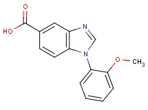 1-(2-methoxyphenyl)-1H-benzimidazole-5-carboxylic acid