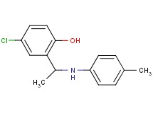 4-chloro-2-{1-[(4-methylphenyl)amino]ethyl}phenol