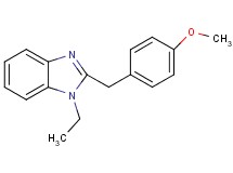1-ethyl-2-(4-methoxybenzyl)-1H-benzimidazole