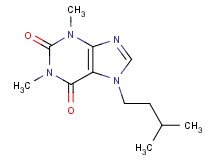 1,3-dimethyl-7-(3-methylbutyl)-3,7-dihydro-1H-purine-2,6-dione