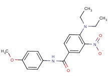 4-(diethylamino)-N-(4-methoxyphenyl)-3-nitrobenzamide