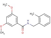 3,5-dimethoxy-N-(2-methylbenzyl)benzamide