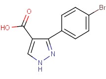 3-(4-bromophenyl)-1H-pyrazole-4-carboxylic acid