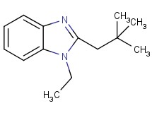 2-(2,2-dimethylpropyl)-1-ethyl-1H-benzimidazole