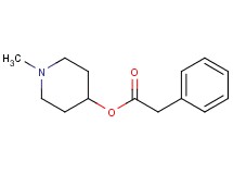 1-methyl-4-piperidinyl phenylacetate hydrochloride