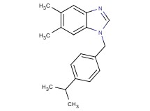 1-(4-isopropylbenzyl)-5,6-dimethyl-1H-benzimidazole