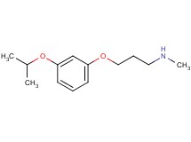 [3-(3-isopropoxyphenoxy)propyl]methylamine oxalate