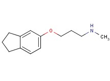 [3-(2,3-dihydro-1H-inden-5-yloxy)propyl]methylamine oxalate