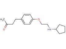 4-{4-[2-(cyclopentylamino)ethoxy]phenyl}-2-butanone oxalate