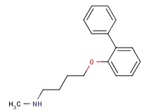 [4-(2-biphenylyloxy)butyl]methylamine oxalate