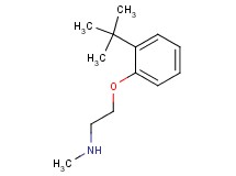 [2-(2-tert-butylphenoxy)ethyl]methylamine oxalate